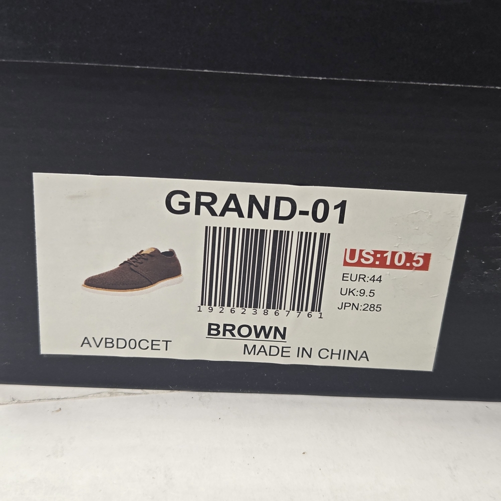 Bruno Marc Grand-01 Men's Dark Brown Ultra Light Mesh Oxfords Size 10.5 10 1/2 - Picture 13 of 13